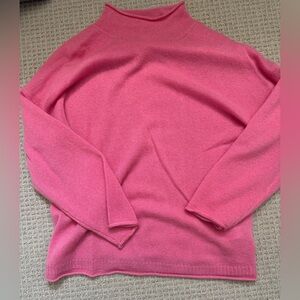 J. Crew Pink Crew Neck Sweater
